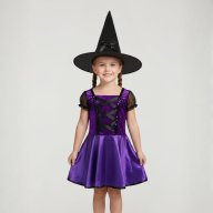 Disfraz Bruja - Brujita Lavanda / Niña